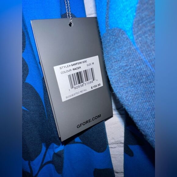 G/Fore G4 Luxe 1/4 Zip Mens  Racer Golf Pullover NEW NWT‎ $155 🔥⛳️💯 - Picture 4 of 4